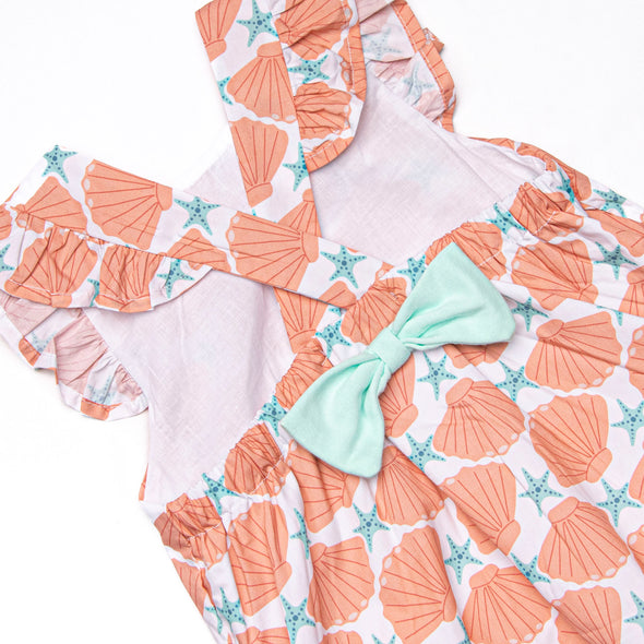 Seashore Shells Bubble, Orange