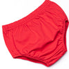 Play Ball Pup Applique Diaper Set, Red