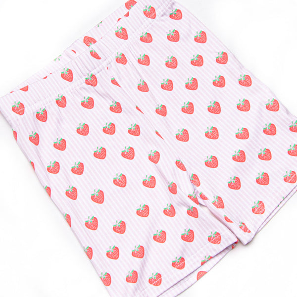 Sweetest Pick Bamboo Pajama Short Set, Pink