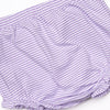 Triple Scoop Applique Diaper Set, Purple