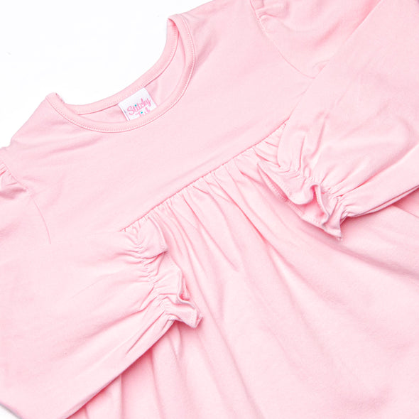 Raleigh Rose Ruffle Legging Set, Pink