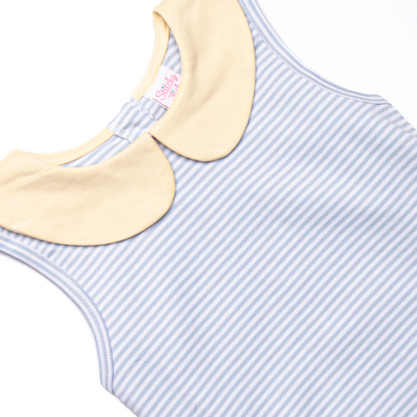Marcella Pima Diaper Set, Yellow