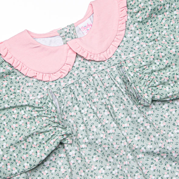 Path to the Primrose Collared Diaper Set, Green