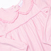 Lydia Romper, Pink Stripe