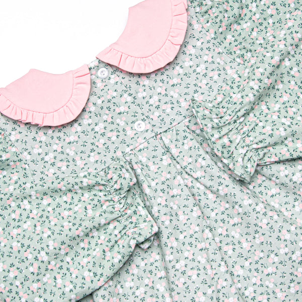 Path to the Primrose Collared Diaper Set, Green