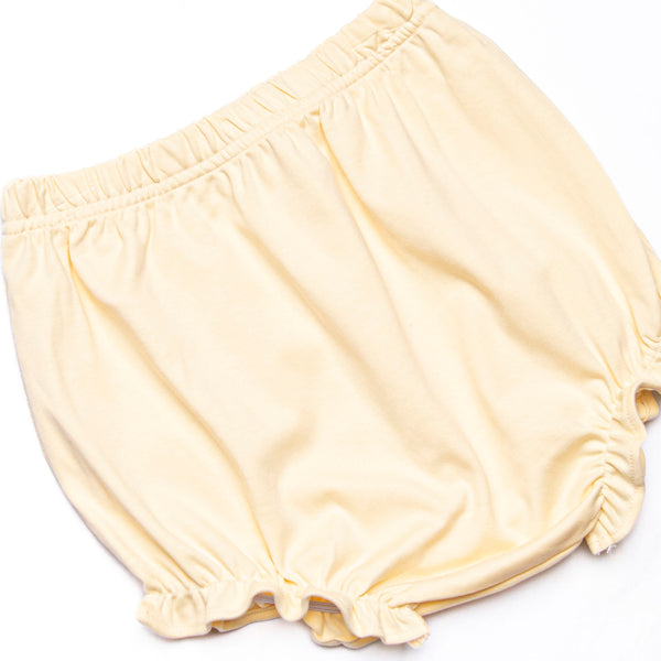 Marcella Pima Diaper Set, Yellow