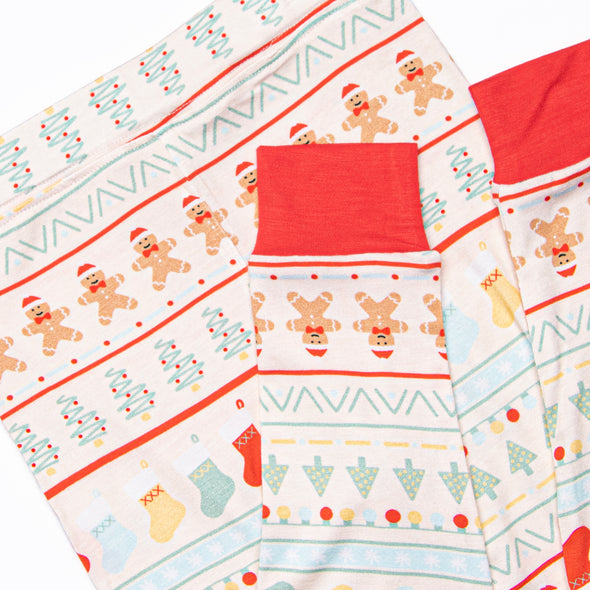 Decoration Daydream Bamboo Pajama Set, Red