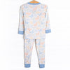 Fossil Friends Bamboo Pajama Set, Blue