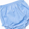 Berry Blue Buds Diaper Set, Blue