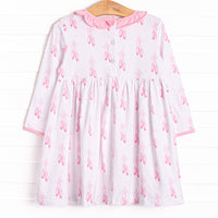 Satin Slippers Dress, Pink