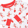 Prank Time Pal Bamboo Pajama Set, Red