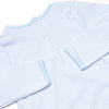 Corner Kick Cutie Applique Bubble, Blue Stripe