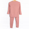 Rose Colored Dreams Bamboo Pajama Set, Mauve