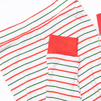 Spearmint Slumber Bamboo Pajama Set, Red