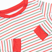 Spearmint Slumber Bamboo Pajama Set, Red