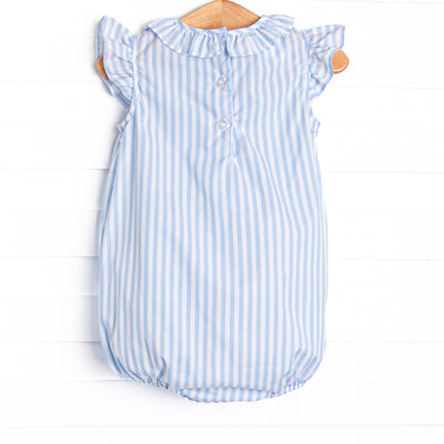 Seafoam Stripes Bubble, Blue
