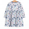 Dare To Blossom Pocket Dress, Blue