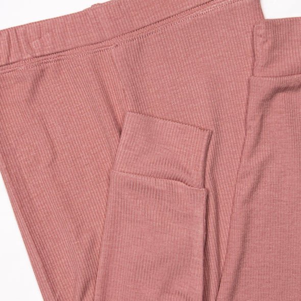 Rose Colored Dreams Bamboo Pajama Set, Mauve