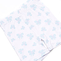 Beautiful Butterflies Bamboo Pajama Short Set, Green