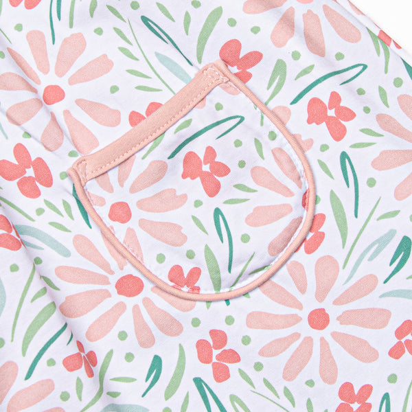 Vines in Venice Dress, Pink