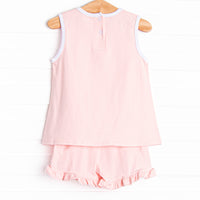 Plain Jane Pink Short Set, Pink