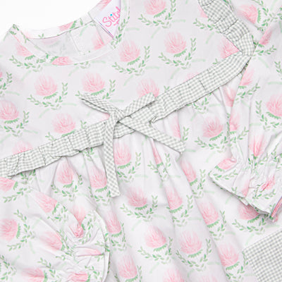Mum's the Word Dress, Green