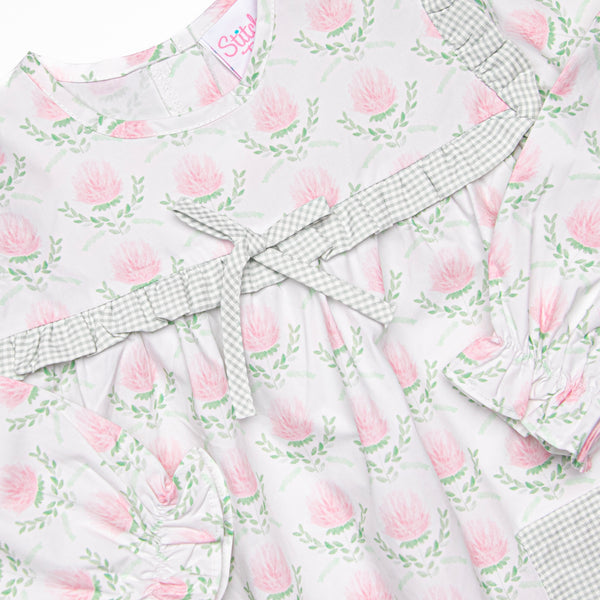 Mum's the Word Dress, Green