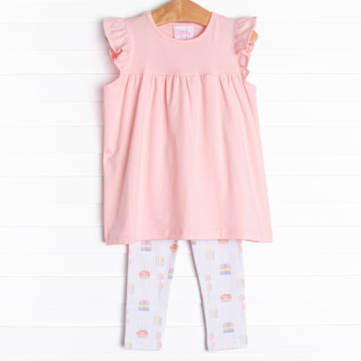 You're Invited Legging Set, Pink