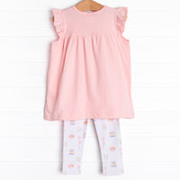You're Invited Legging Set, Pink