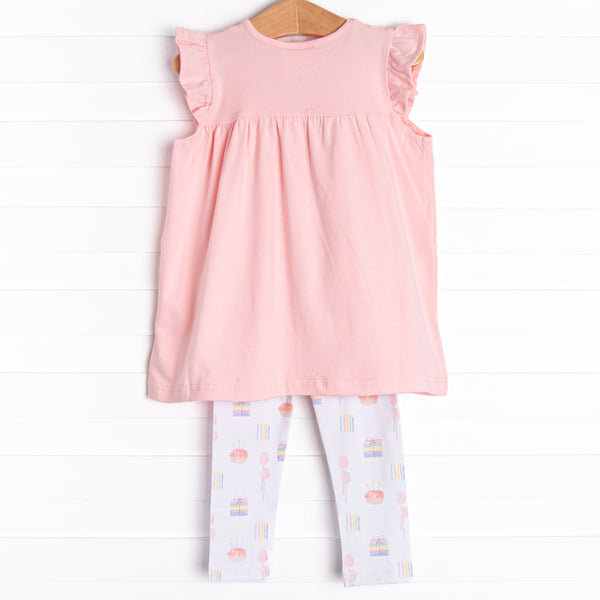 You're Invited Legging Set, Pink