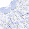 Hydrangea Blooms Collared Bubble, Blue