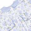 Hydrangea Blooms Collared Bubble, Blue
