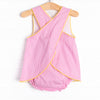 Friendly Fish Applique Diaper Set, Pink