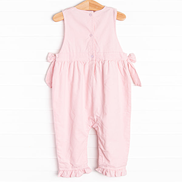 Eliza Corduroy Romper, Pink