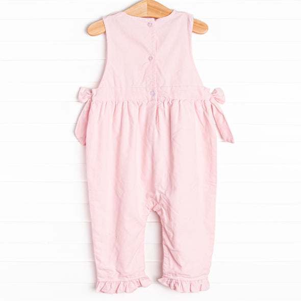 Eliza Corduroy Romper, Pink