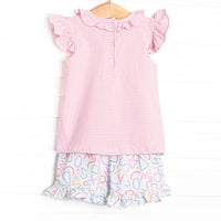 Counting Curriculum Short Set, Pink