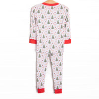 North Pole Pups Bamboo Pajama Set, Red