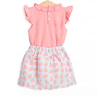 Pink Lady Picks Skirt Set, Pink