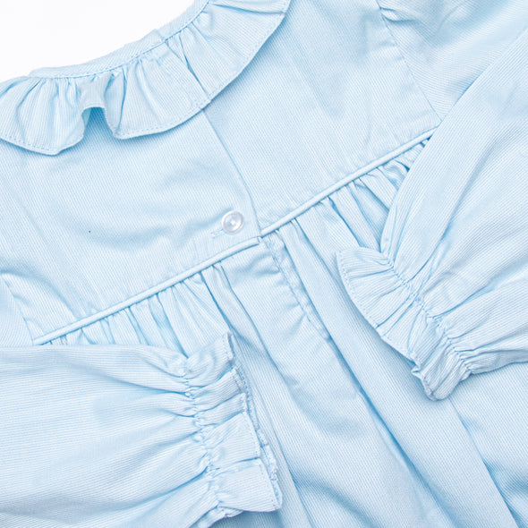 Timeless Treasures Smocked Dress, Blue