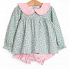 Path to the Primrose Collared Diaper Set, Green
