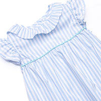 Seafoam Stripes Bubble, Blue