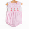 Gumball Gal Smocked Sleeveless Bubble, Pink