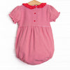 Annie Puff Sleeve Bubble, Red