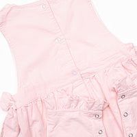 Eliza Corduroy Romper, Pink