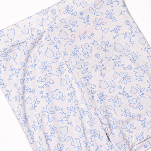 Blue Willow Bamboo Pajama Short Set, Blue