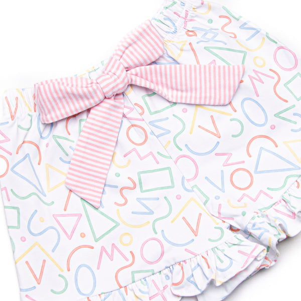 Counting Curriculum Short Set, Pink