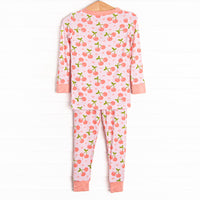 Cherry Sweet Dreams Bamboo Pajama Set, Pink