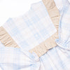 Picture Perfect Plaid Skirt Set, Blue