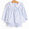 You Had Me at Hydrangea Bloomer Set, Blue