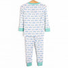 Truck Stop Bamboo Pajama Set, Green
